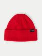 The Merino Wool Beanie in Bright Red Cheap