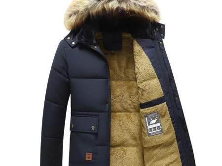 Thomas – Manteau en peluche pour homme, confortable et pratique avec poches For Discount