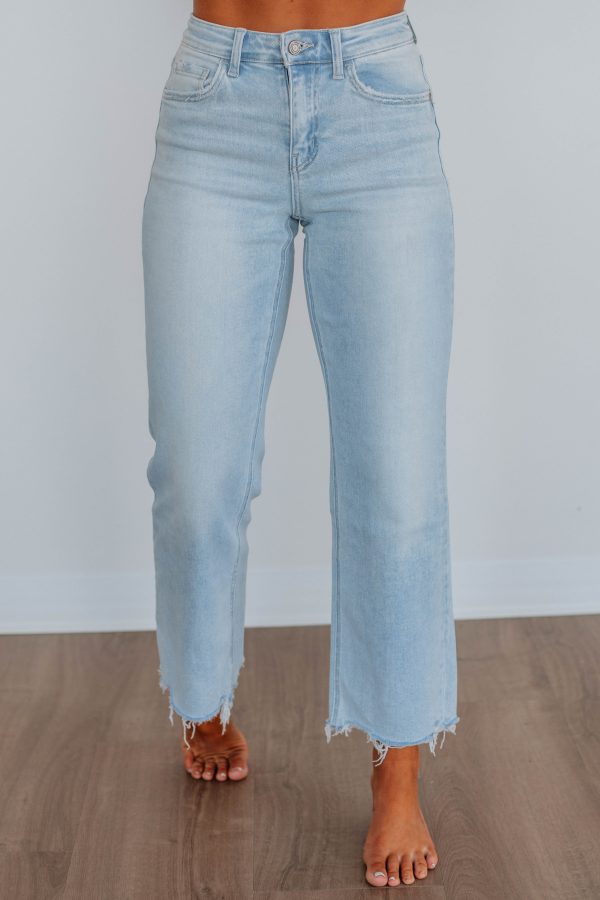 Aileeah Vervet Jeans - Light Wash Online