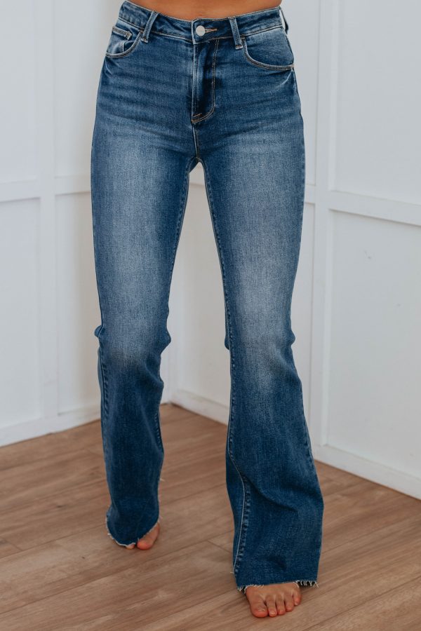 Arya Risen Jeans - Dark Wash Fashion