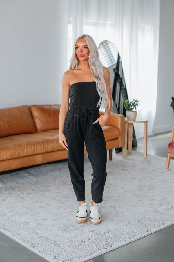 Kaye Jumpsuit - Black Cheap