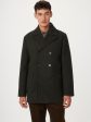 The Nelson Recycled Wool Peacoat in Rosin Online