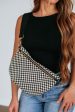 Patsy Bum Bag - Checkered Black Hot on Sale