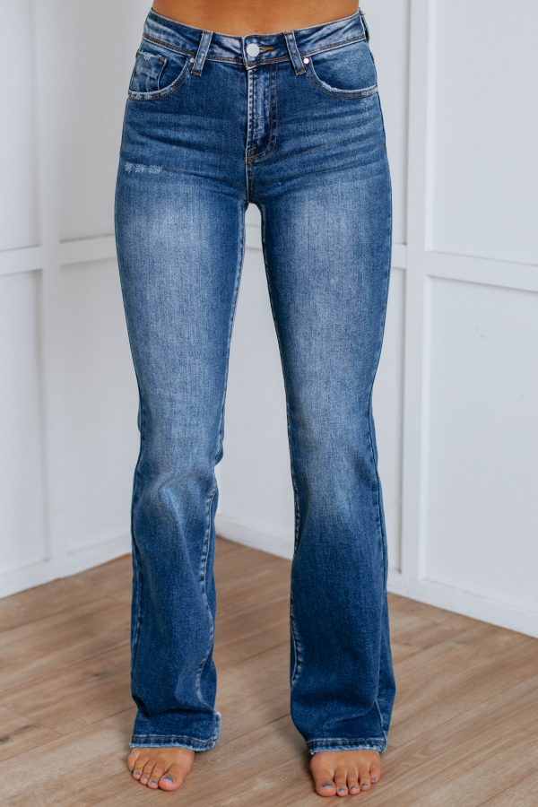 Asher Risen Jeans - Medium Wash Fashion