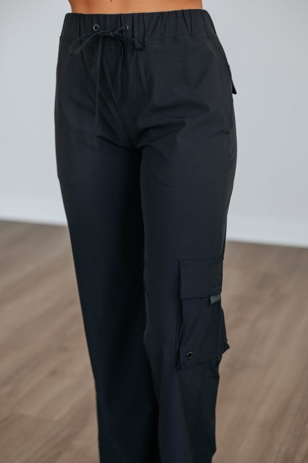 Hyde Cargo Pants - Black Online Sale