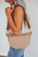 Patsy Bum Bag - Checkered Cognac For Cheap