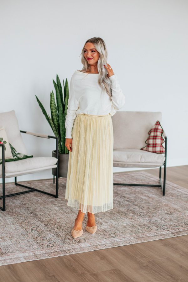 Holidazzle Midi Skirt Hot on Sale