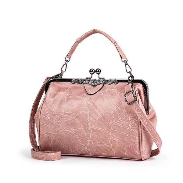 Noémie – Sac à main rétro-chic et doux avec une allure élégante For Discount