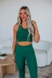 Astoria Sports Bra - Hunter Green Hot on Sale