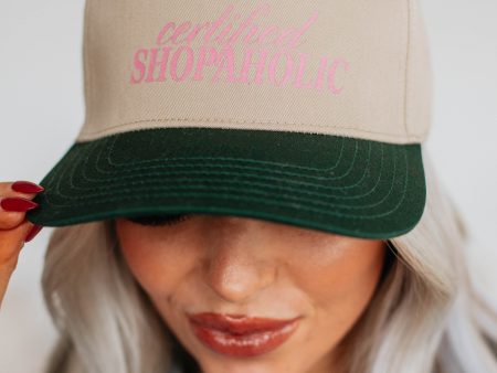 Certified Shopaholic Trucker Hat Discount