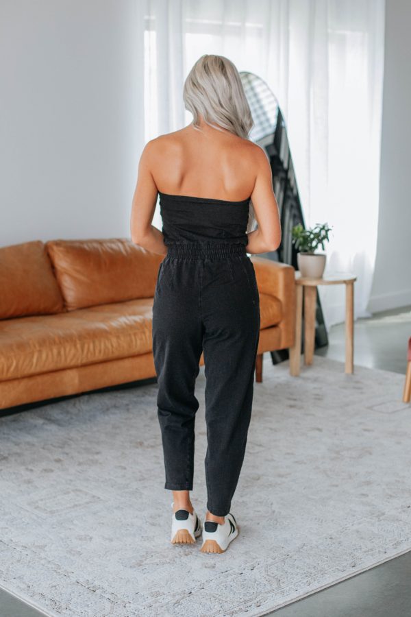 Kaye Jumpsuit - Black Cheap