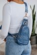 Mattie Crossbody Bag - Steel Blue For Discount