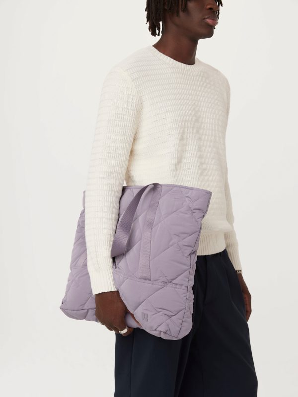 The Skyline Tote Bag in Slate Violet Online Hot Sale