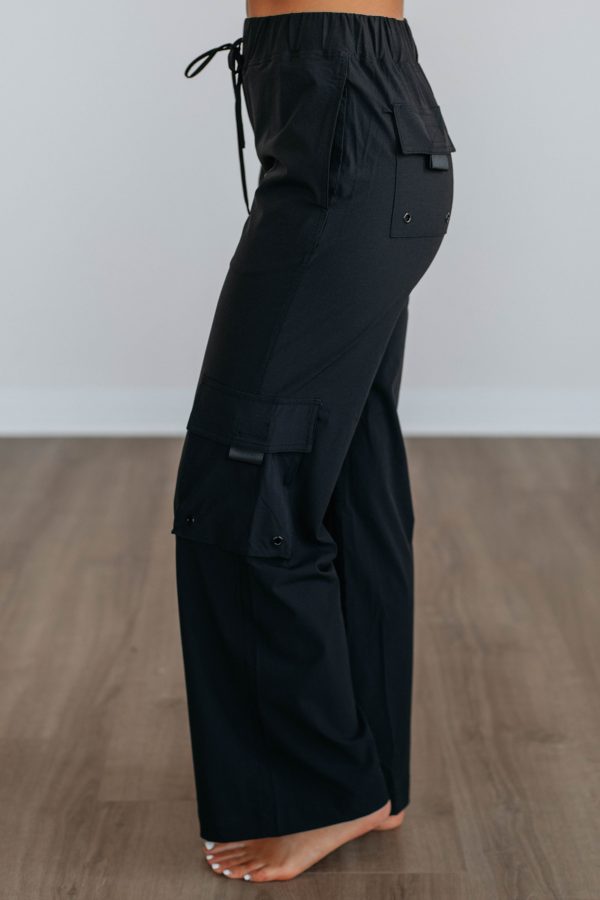 Hyde Cargo Pants - Black Online Sale