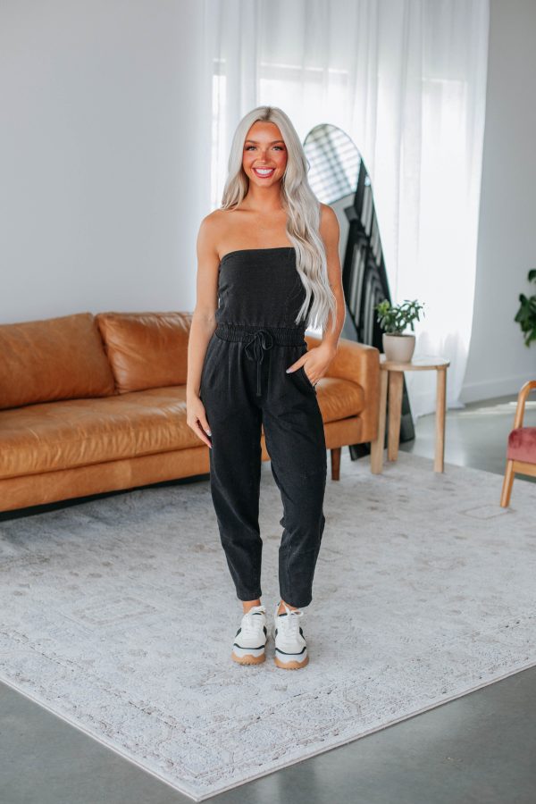 Kaye Jumpsuit - Black Cheap