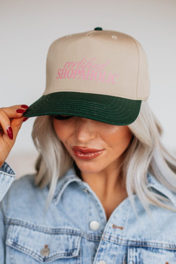 Certified Shopaholic Trucker Hat Discount