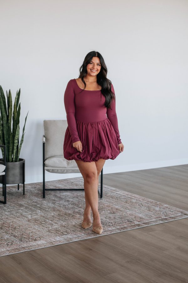 Call It Fate Dress - Wine Fashion