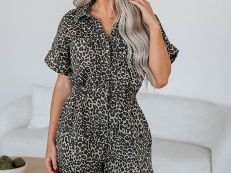 Caprina Leopard Romper Online