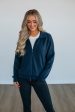 Breckyn Zip-Up Jacket - Navy Online