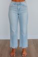 Aileeah Vervet Jeans - Light Wash Hot on Sale