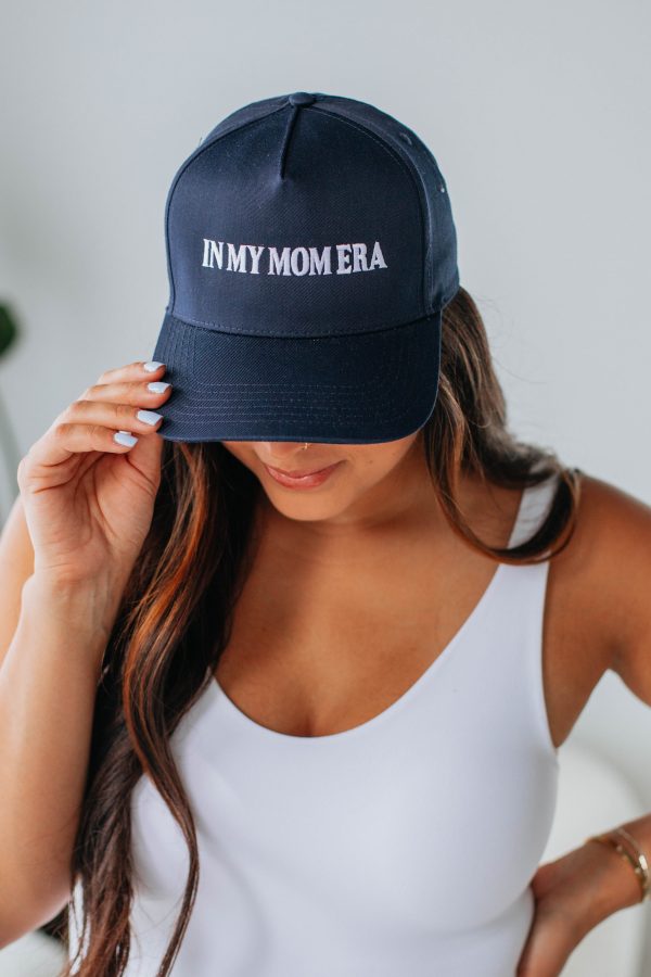 In My Mom Era Hat - Navy on Sale