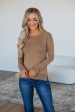 Anneke Long Sleeve Top - Barley Hot on Sale