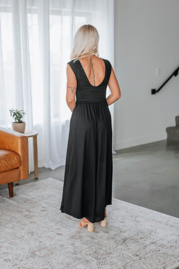 Halayna Jumpsuit - Black For Sale