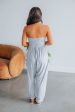 Maria Jumpsuit - Heather Grey Cheap