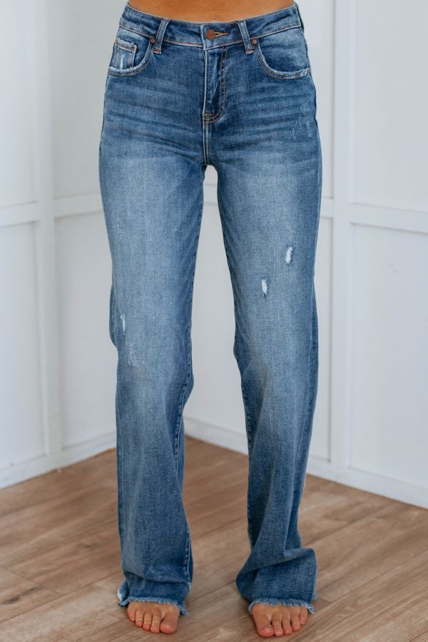 Aemi Risen Jeans - Medium Wash Fashion