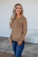 Anneke Long Sleeve Top - Barley Hot on Sale