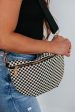 Patsy Bum Bag - Checkered Black Hot on Sale