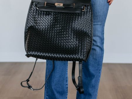 Inclined To Impress Woven Backpack Fashion