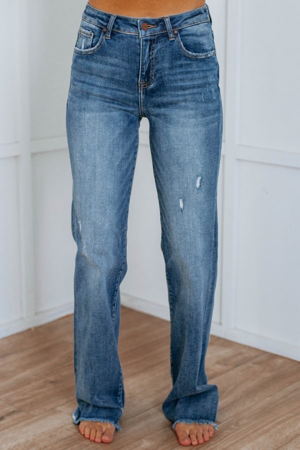 Aemi Risen Jeans - Medium Wash Online now