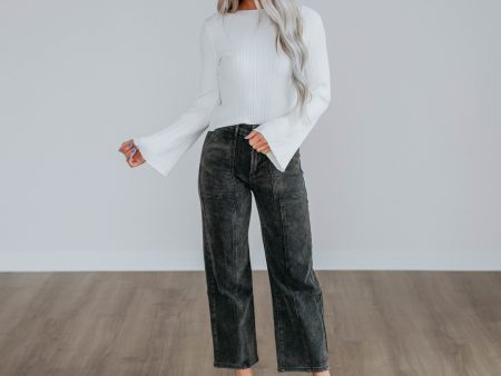 Brunie Wide Leg Pants Cheap