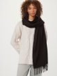 The Solid Scarf in Dark Chocolate For Discount