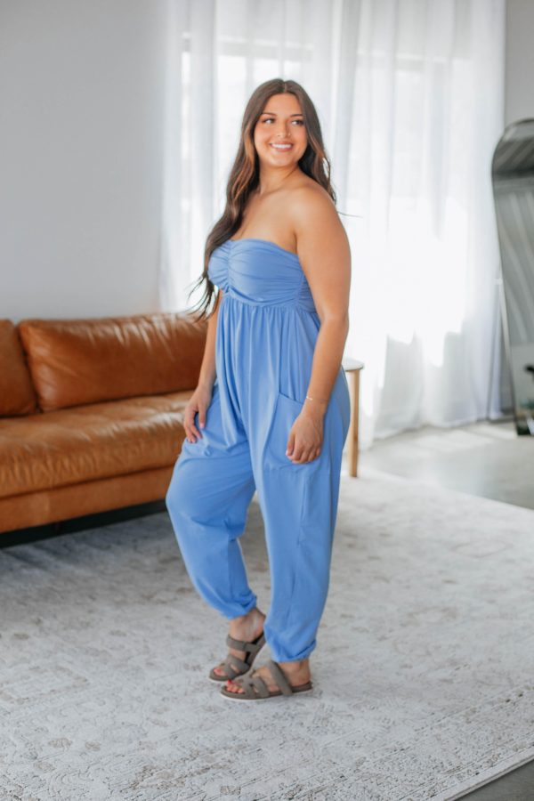 Maria Jumpsuit - Periwinkle Online