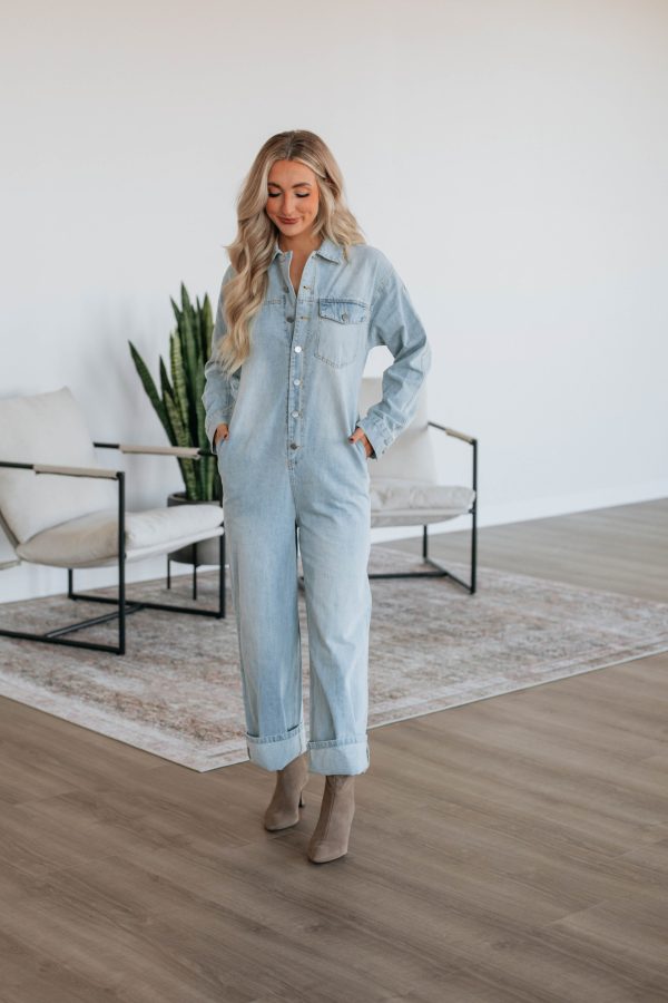 Andi Denim Jumpsuit Online Sale