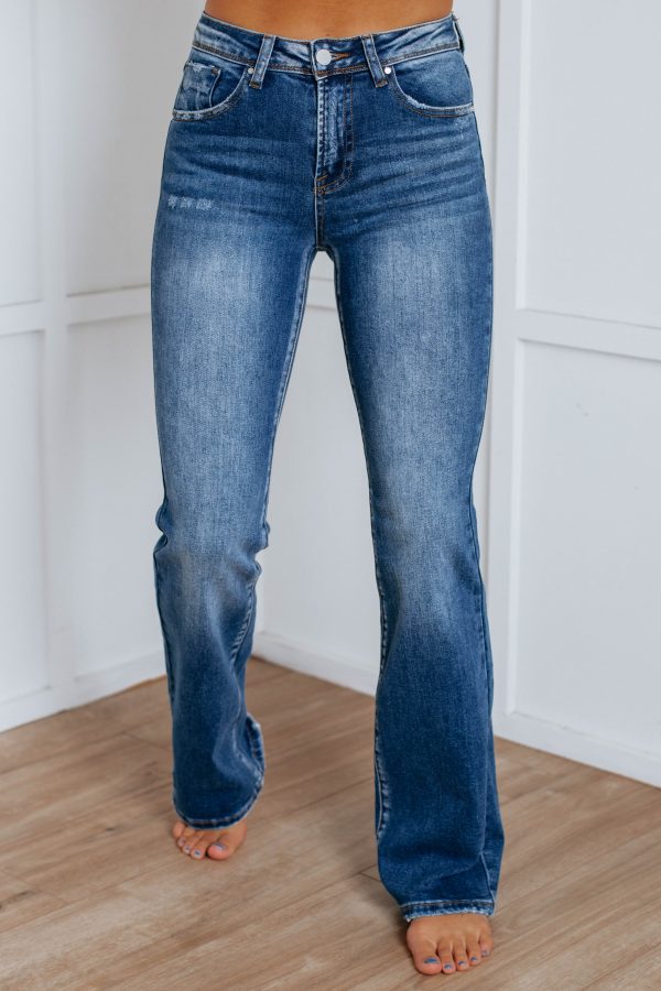 Asher Risen Jeans - Medium Wash Fashion