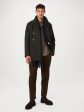 The Nelson Recycled Wool Peacoat in Rosin Online