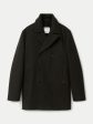 The Nelson Recycled Wool Peacoat in Rosin Online