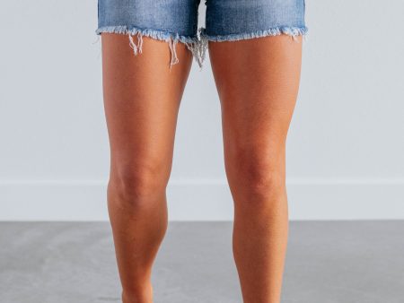 Ledger Risen Shorts - Medium Wash Hot on Sale