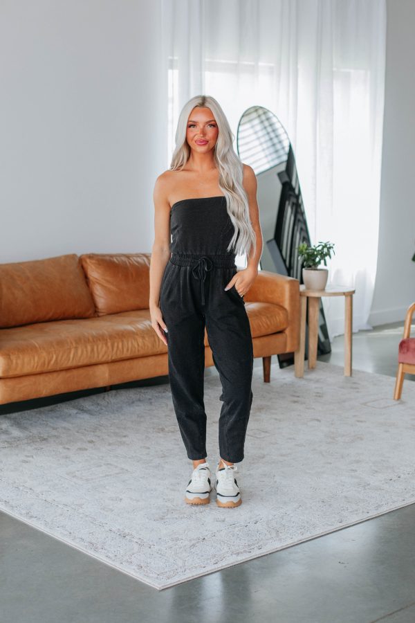 Kaye Jumpsuit - Black Cheap