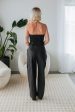 Brady Cargo Jumpsuit - Black Fashion