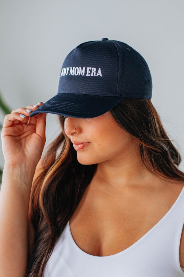 In My Mom Era Hat - Navy on Sale