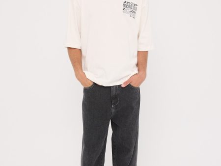 Neovision Neural Cropped Street Super Heavy Tee Off White Hot on Sale