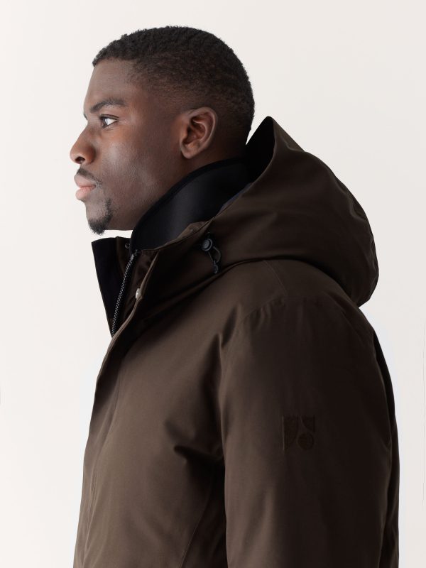 The Capital Parka in Espresso Fashion