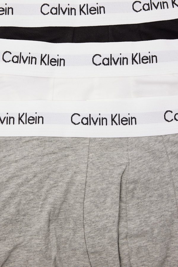 Calvin Klein Cotton Stretch 3 Pk Low Rise Trunks Assorted Fashion