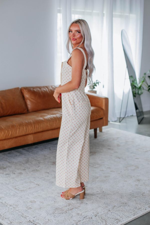 Jeanine Floral Jumpsuit For Cheap