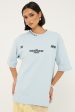 Neovision Construct Oversize Super Heavy Tee Ice Blue Sale