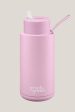 Frank Green Ceramic Straw Lid Reusable Bottle 34oz Lilac Haze Supply